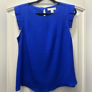 New Blue Sleeveless Top